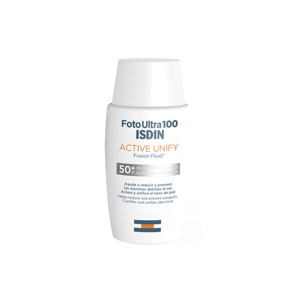ISDIN FOTOULTRA 100 ACTIVE UNIFY FUSION FLUID CORRIGE CORRECTS 50ml