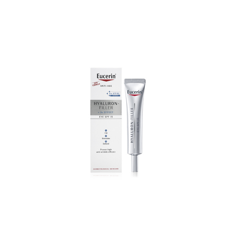 EUCERIN HYALURON-FILLER+3x EFFECT EYE SPF 15, 15ml