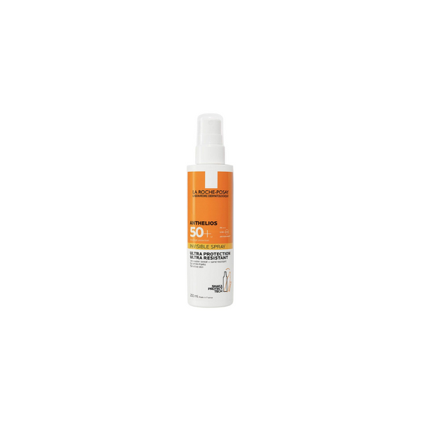 LA ROCHE-POSAY ANTHELIOS INVISIBLE SPRAY ULTRA PROTECTION ULTRA RESISTANT SPF 50+, 200ml