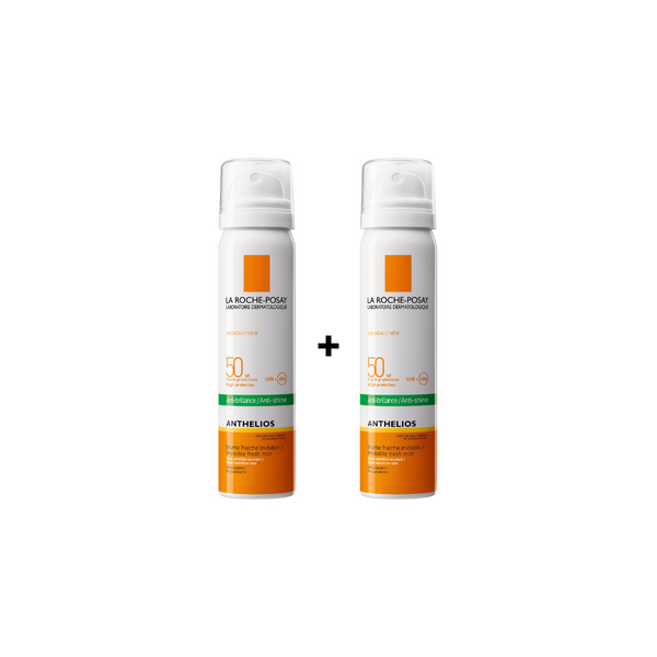 LA ROCHE-POSAY ANTHELIOS ANTI-SHINE MIST SPF 50, 75ml +  1 FREE