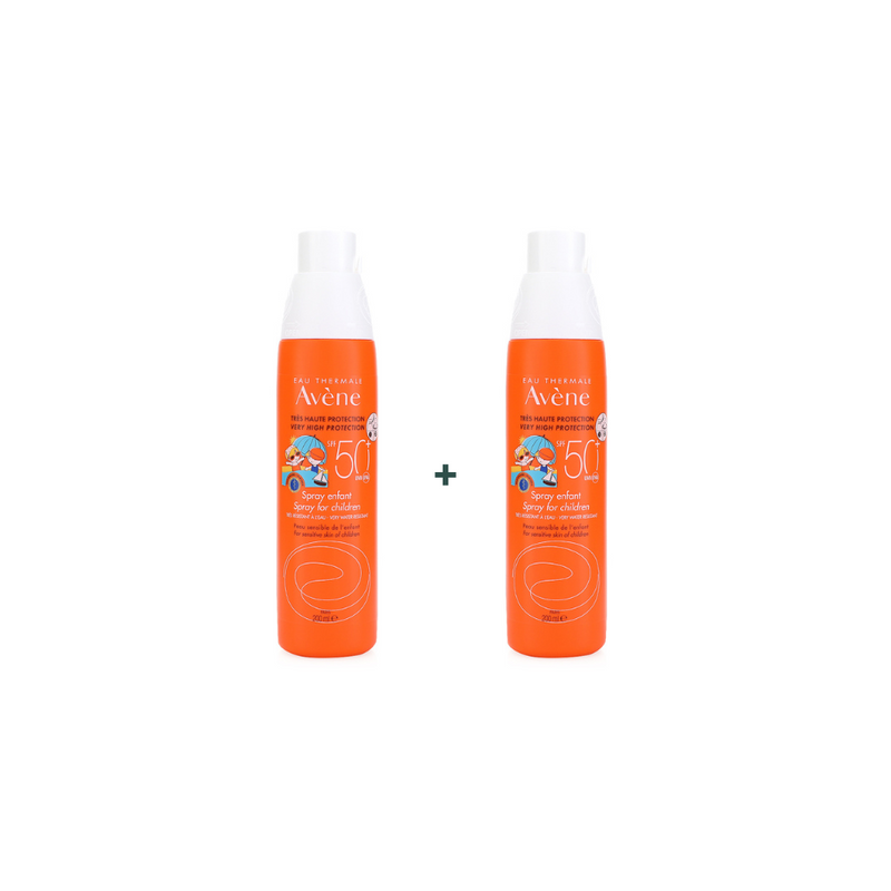 Avène Spray for Children SPF50 200ml + 1 FREE
