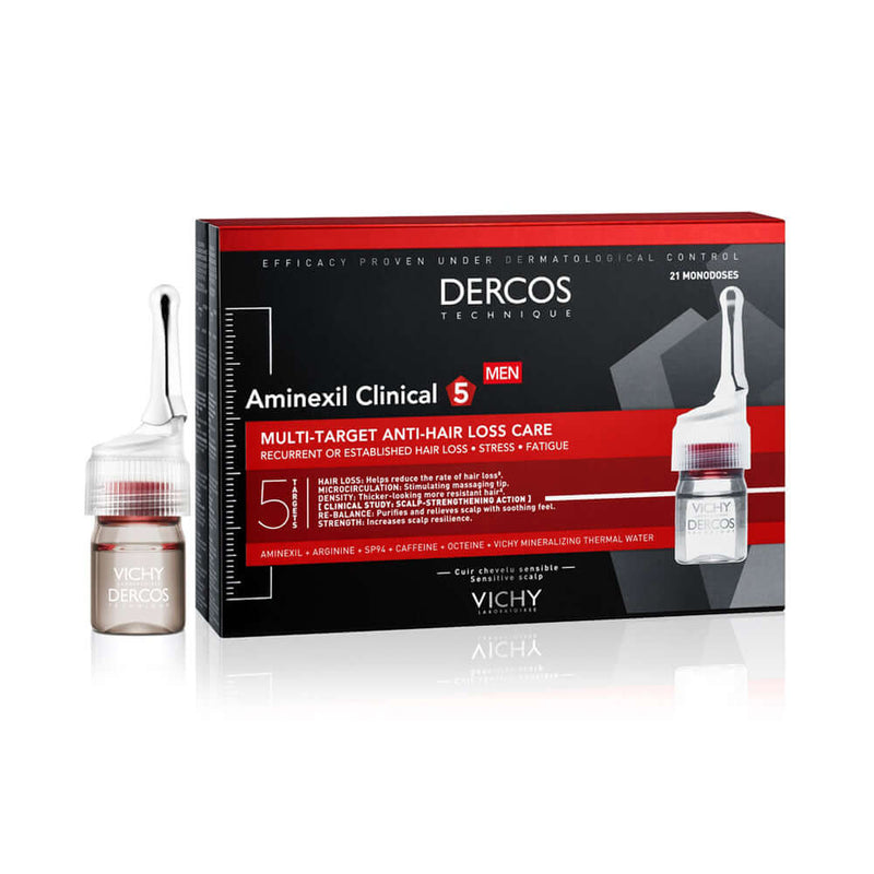 Vichy Dercos Aminexil Clinical 5 Men 21x6mL